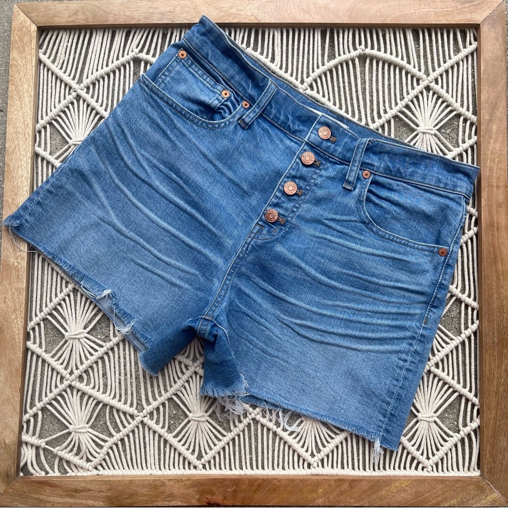 Madewell Jean Shorts Size 29 - High-Rise Denim Shorts